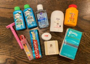 Bug out bag hygiene kit contents